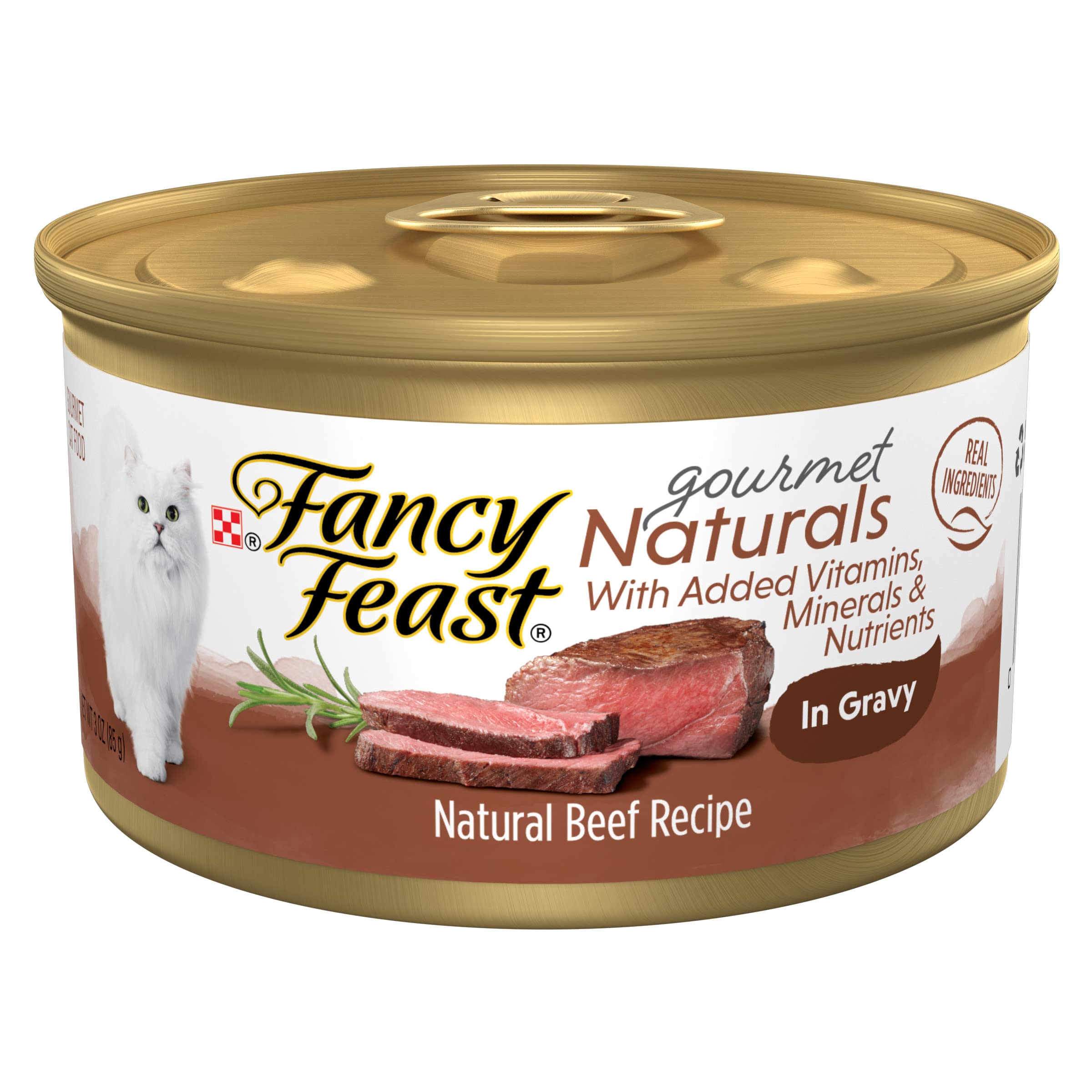 Fancy Feast Naturals Beef Cat Food
